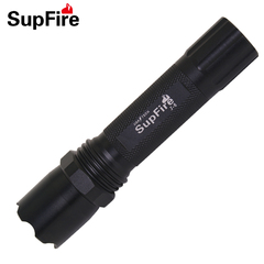 SupFire 神火J6 强光手电筒 家用充电套装 远射LED 家用实惠手电