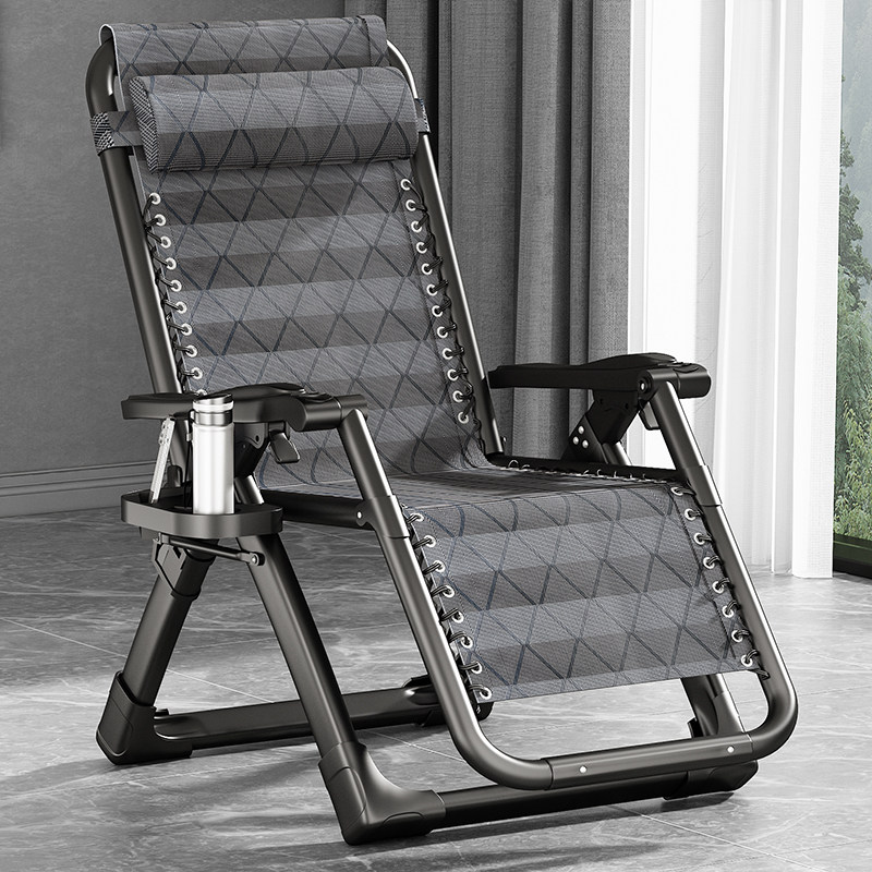 躺椅折叠午休午睡阳台家用休闲靠背老人舒适结实耐用懒人趟睡椅子