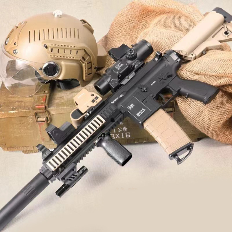 锦明8代电动连发司马m4模型锋加hk416男孩电动玩具枪