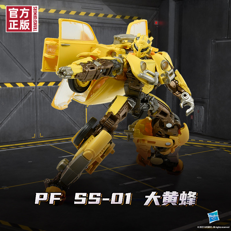 takara 变形金刚pf ss-01精涂系列外传大黄蜂22步变形12cm
