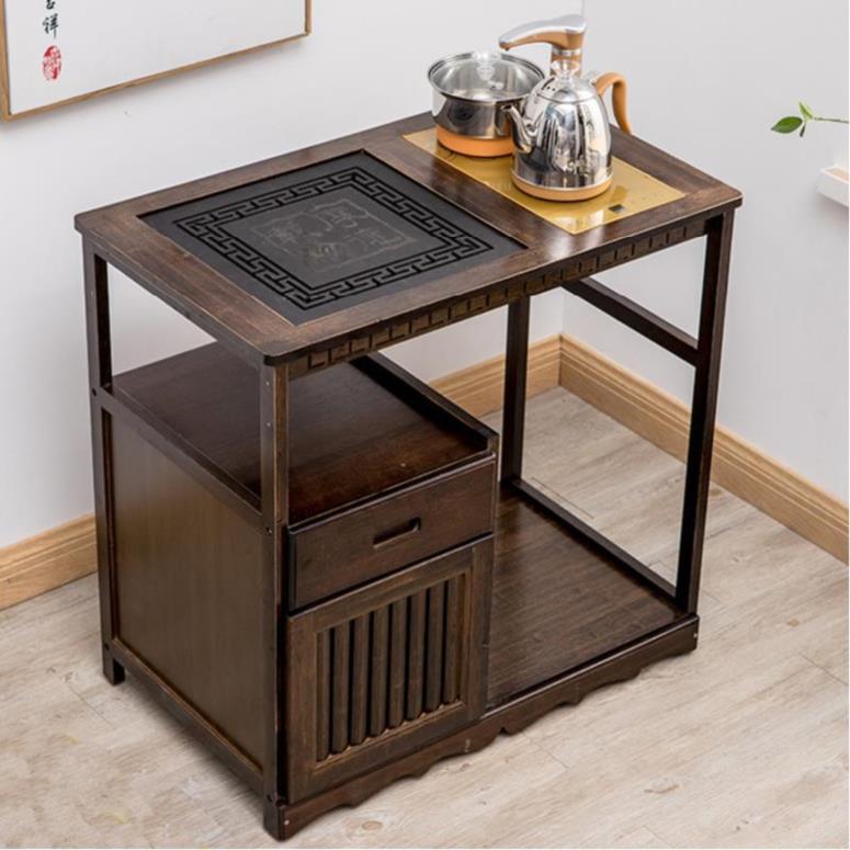 橱柜茶桌家用隔断柜小茶台玻璃组装现货管子花园双层饭桌板式边柜|ruв категории посуда, чайный сервиз, чайный поднос - от Buy2taobao.com для оказания профессиональной услуги покупки агента Taobao