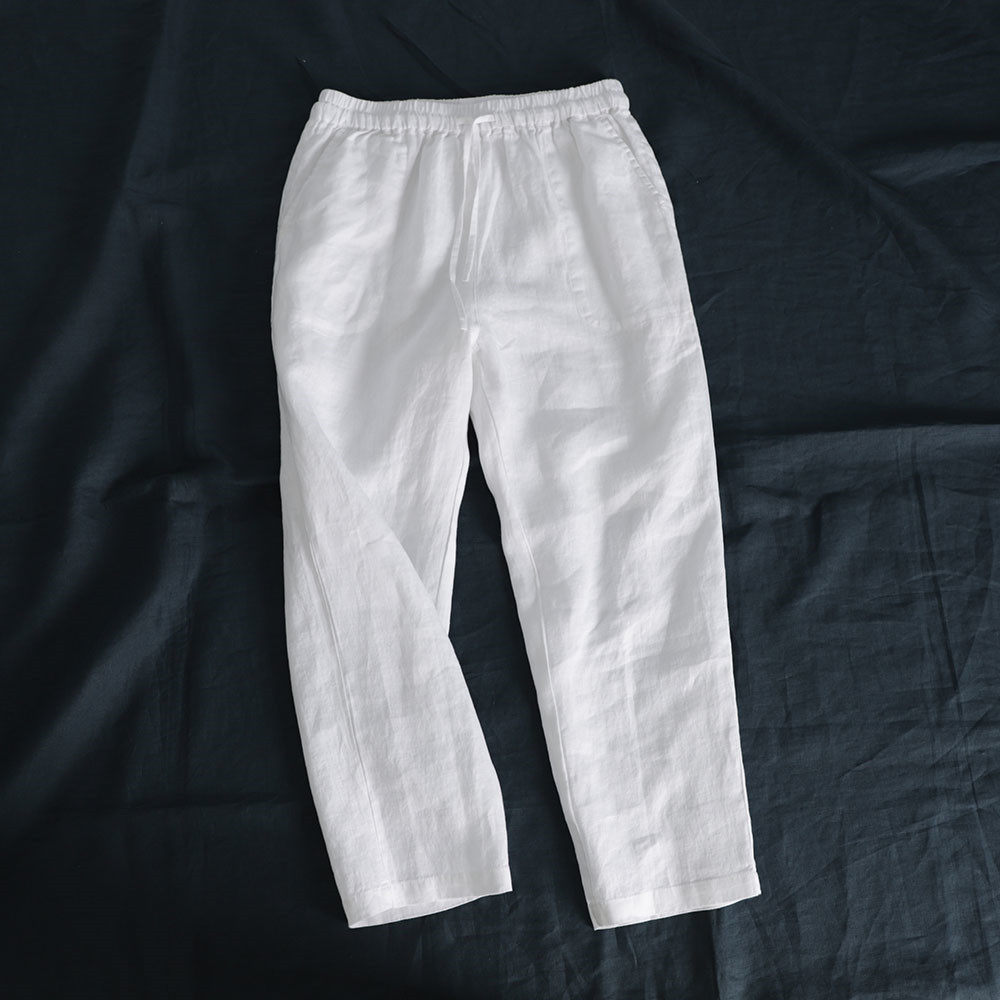 白色裤子女小脚