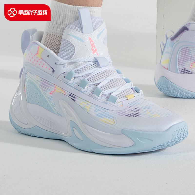 特步男鞋篮球鞋烽火一代男子运动鞋耐磨缓震实战球鞋学生篮球鞋