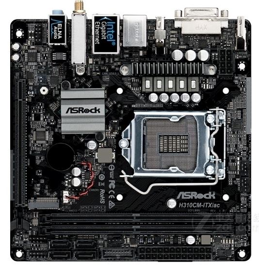 二手华擎h310cm-itx/ac mini主板1151ddr4支持i58500i787009700k