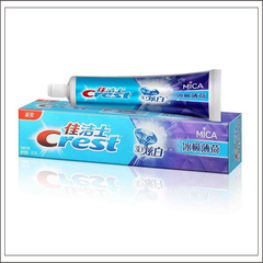佳洁士牙膏3d炫白冰极薄荷120g/180g防蛀固齿清新提神去除牙菌斑
