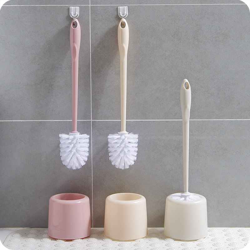 优思居 卫生间软毛马桶刷套装 家用厕所刷洁厕刷长柄马桶清洁刷