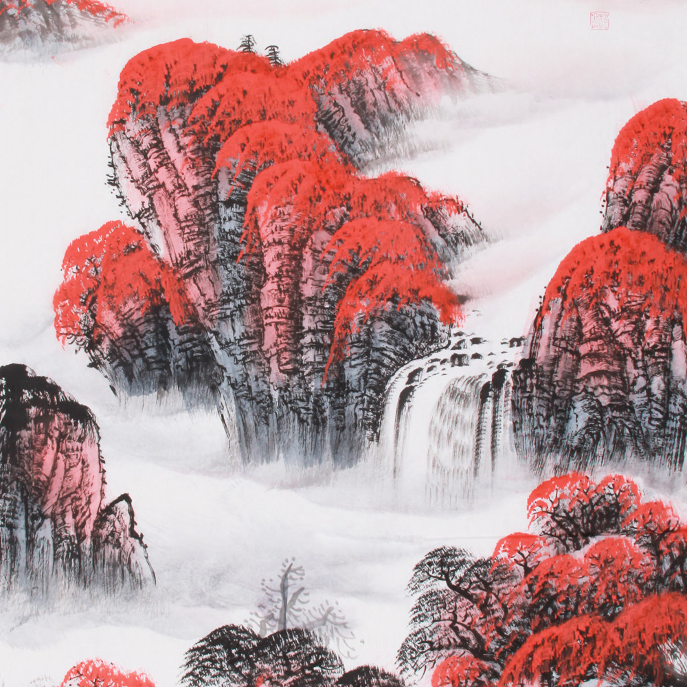 赵弘《精品四尺山水系列 鸿运天成》
