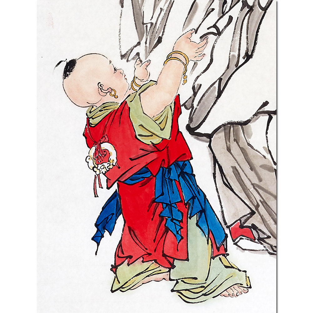 周一新 多子多福 中美协 中国美院