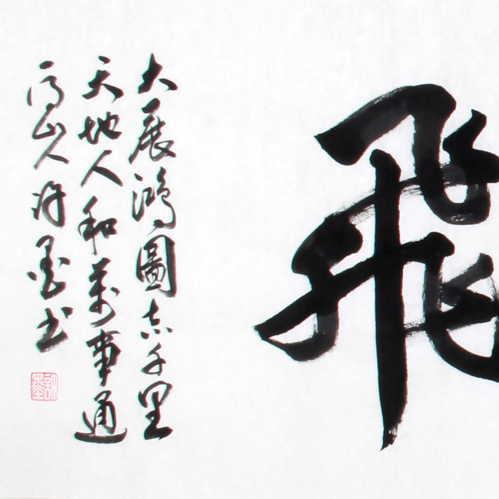 石寒《 精品书法系列六尺条 鸿业腾飞》河南名家