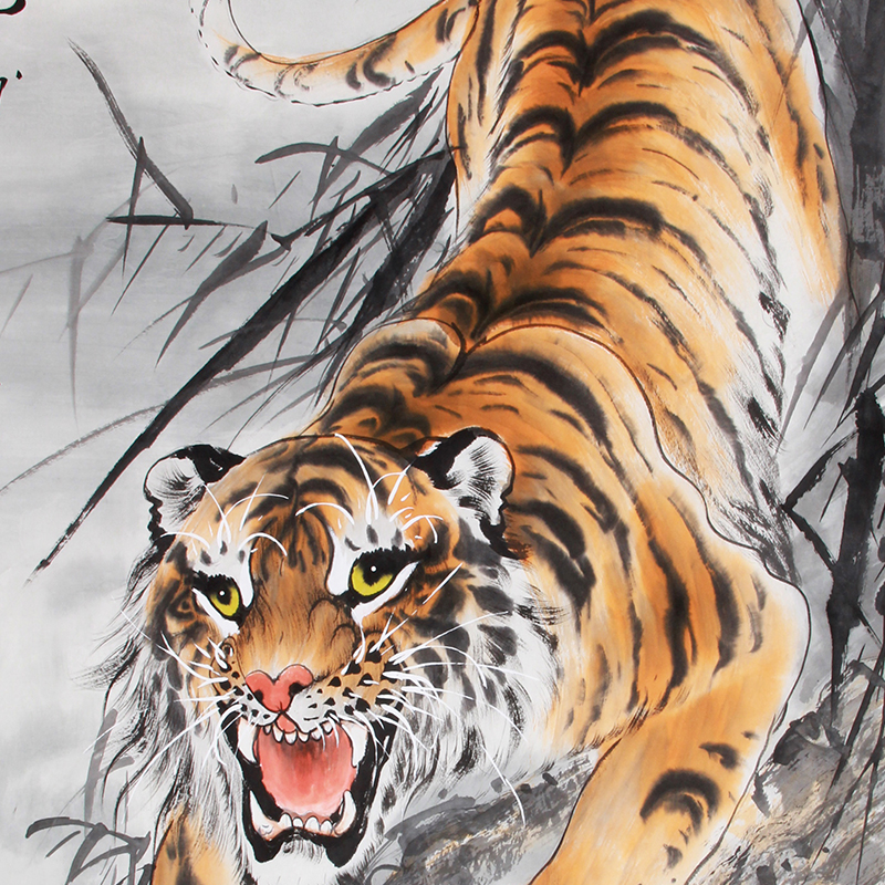 谭乐丹《精品虎系列 威震九州》中美协