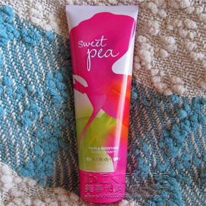 美国bath and body works/bbw甜豌豆身体霜乳sweet pea