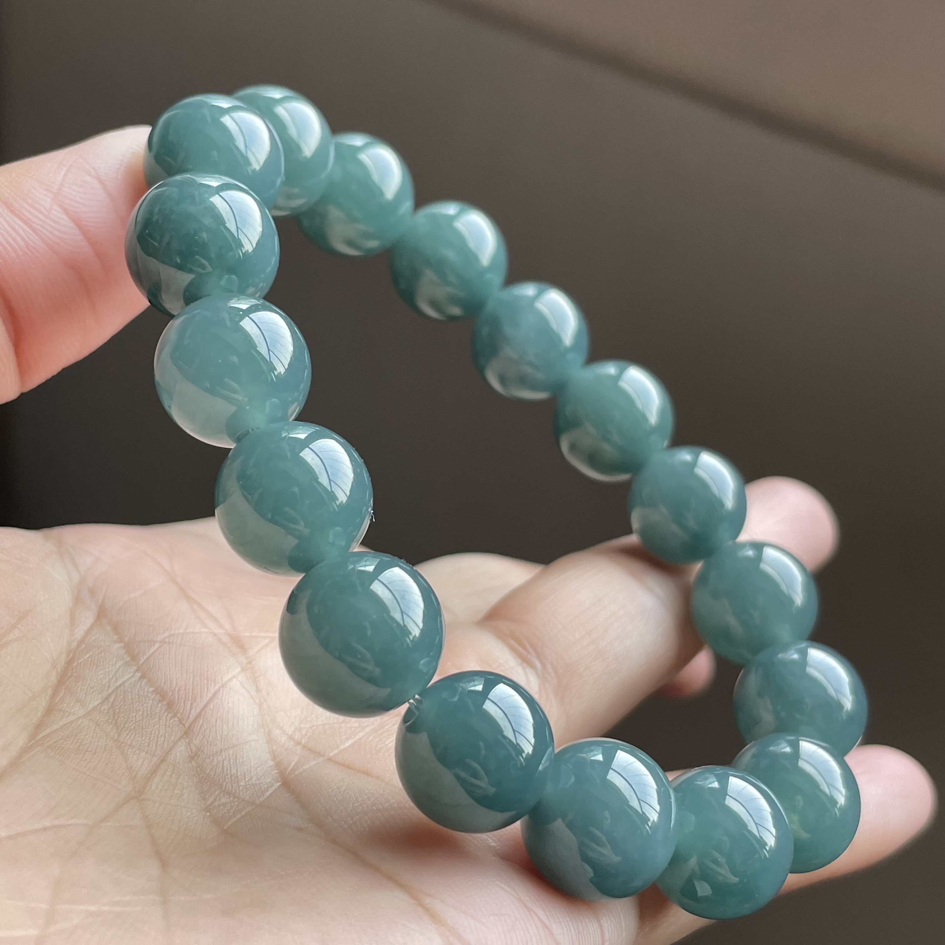 翡翠手链男女冰种