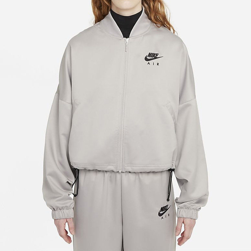 nike耐克外套女2021秋季新款运动时尚休闲短款立领夹克dd5422