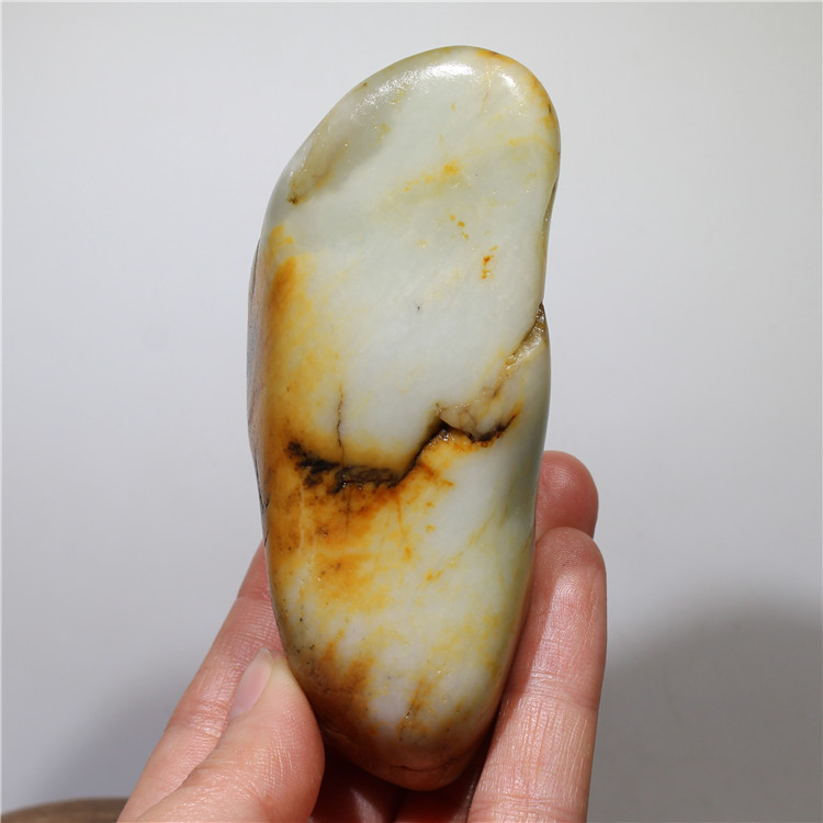 和田玉鸡骨白原石