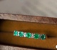 爆款天然祖母绿戒指新鲜出炉高净度颜色绿925银精工镶嵌支持检测
