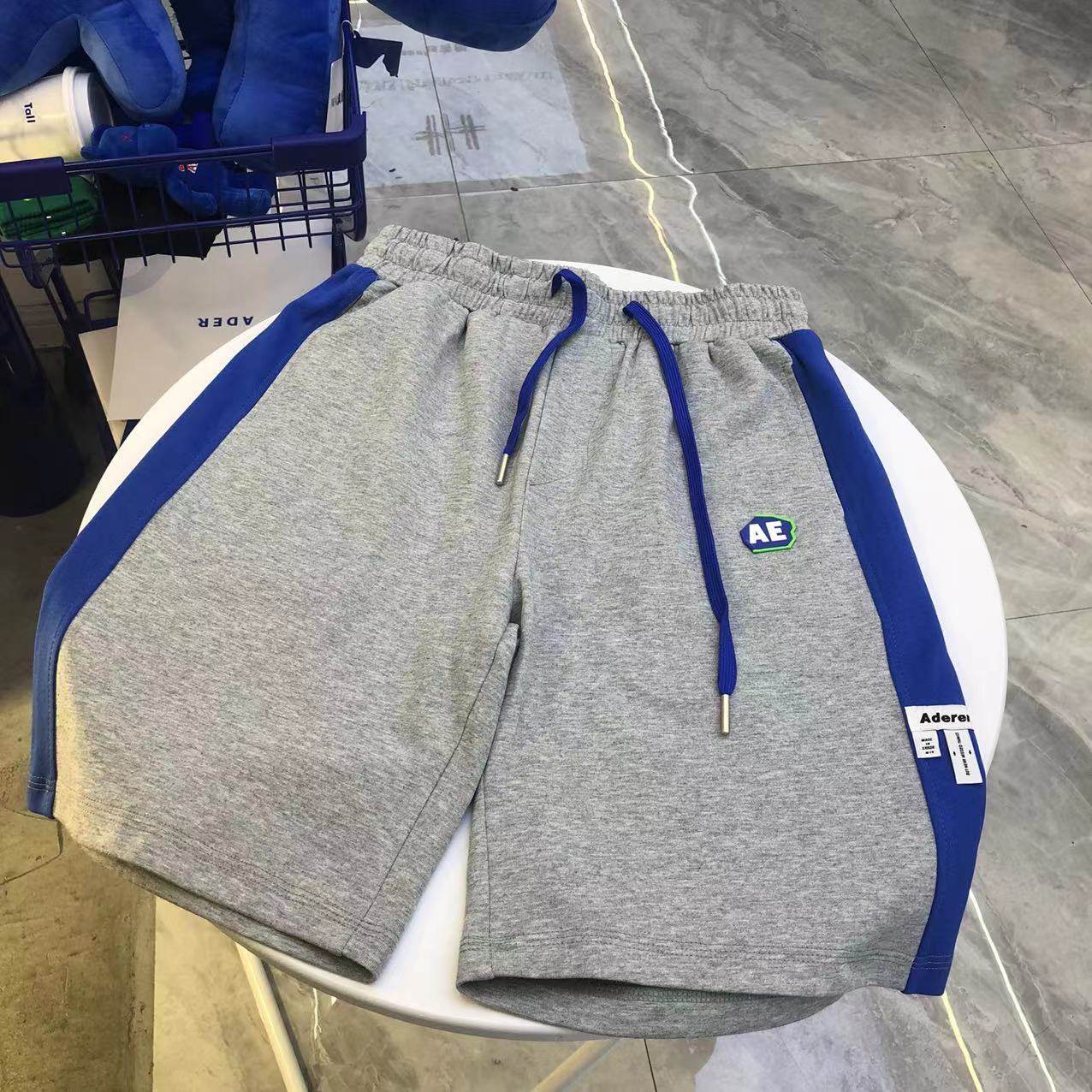 韩国ader error短裤女ae字母夏季休闲宽松五分裤子男情侣正品潮牌