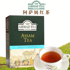 最新日期 AHMADTEA 亚曼阿萨姆红茶250g 原装进口英式红茶 做奶茶