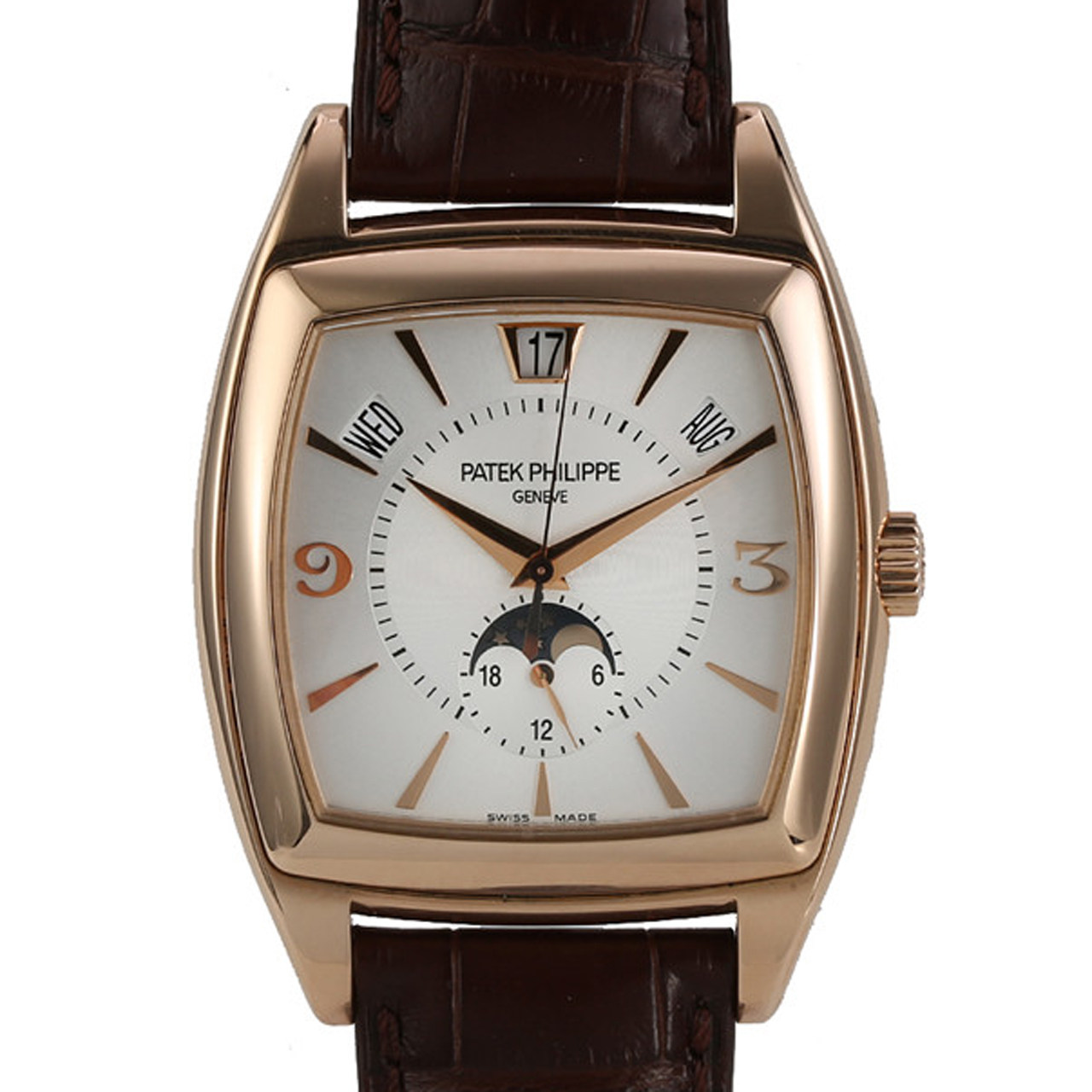 [9.5新]百达翡丽 复杂功能计时系列 5135 自动机械 玫瑰金 男表