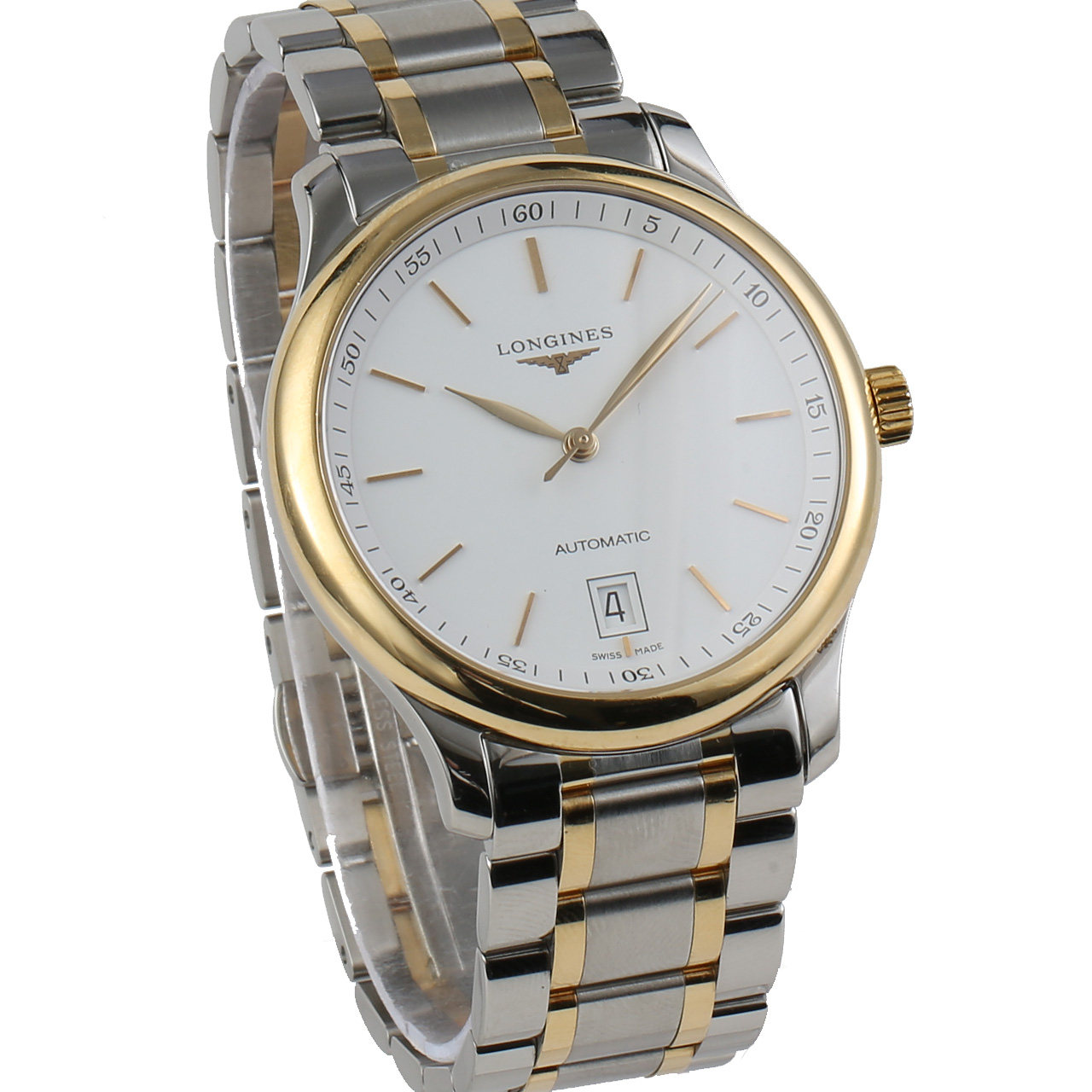 5新]浪琴 制表传统系列 l2.628.5.12.7自动机械 男款