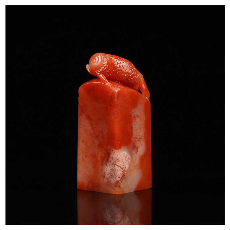 林仁义《如鱼得水印章》精品印章 著名书法篆刻家