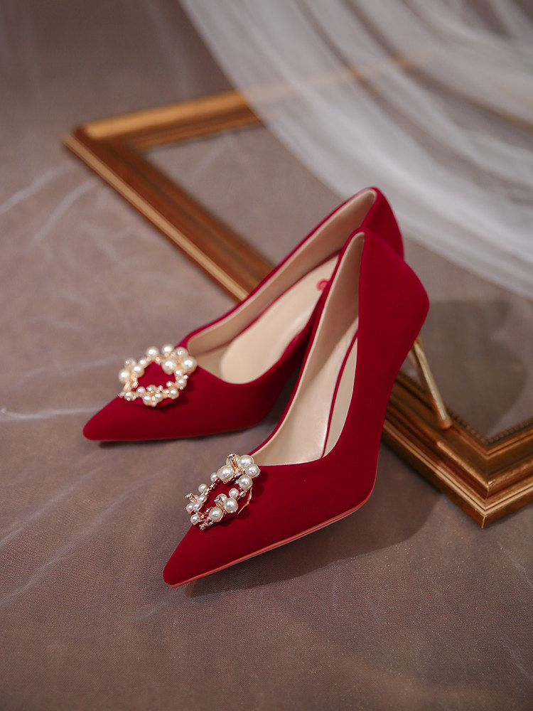 结婚红鞋