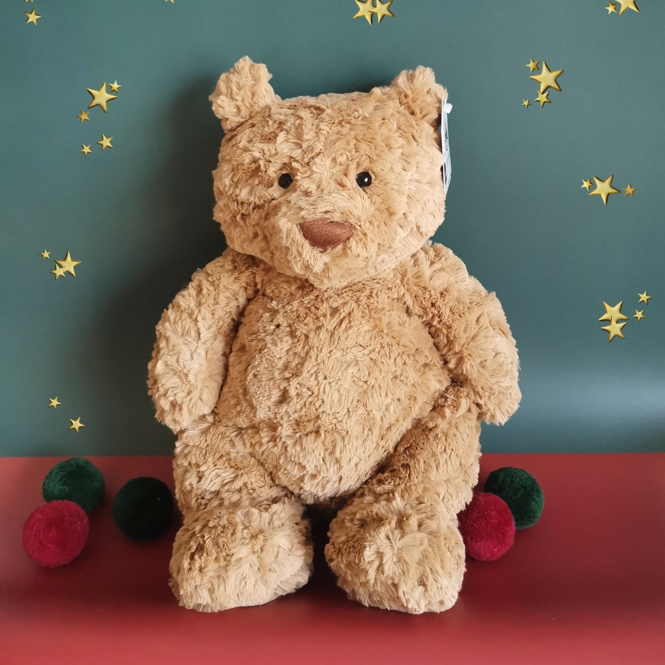 补货到英国jellycat熊巴塞罗那熊笨笨熊泰迪熊小熊毛绒玩具