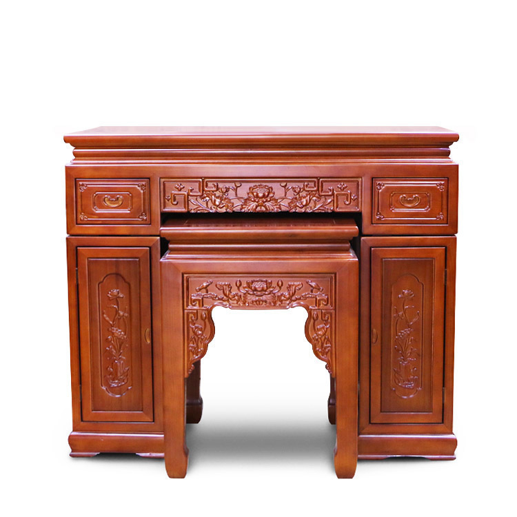 实木供桌供台观音佛像供奉台家用客厅现代简约供佛台财神桌