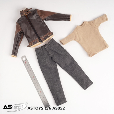 astoys衣服模型as052康纳皮衣套装现货兵人专区