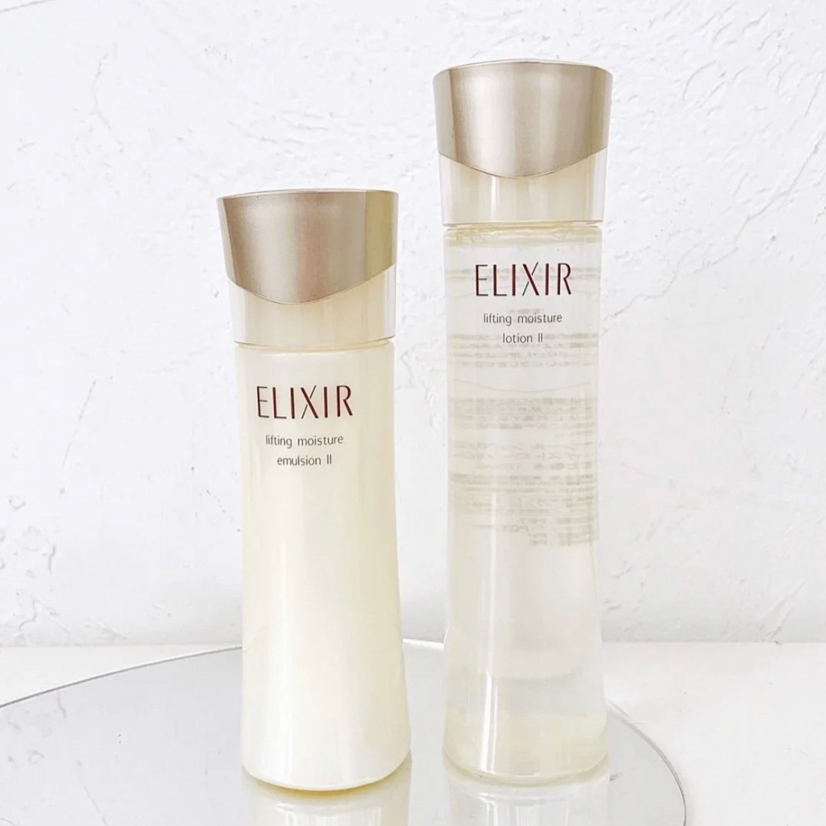 在途elixir怡丽丝尔优悦悦活水乳套装爽肤水乳液清爽型面部护理套装