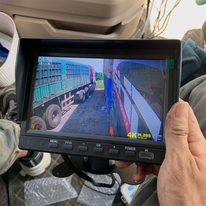 货车行车记录仪四路监控360全景24v高清夜视汽车停车倒车影像一体