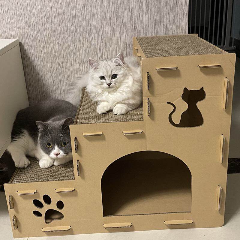 猫咪纸箱屋