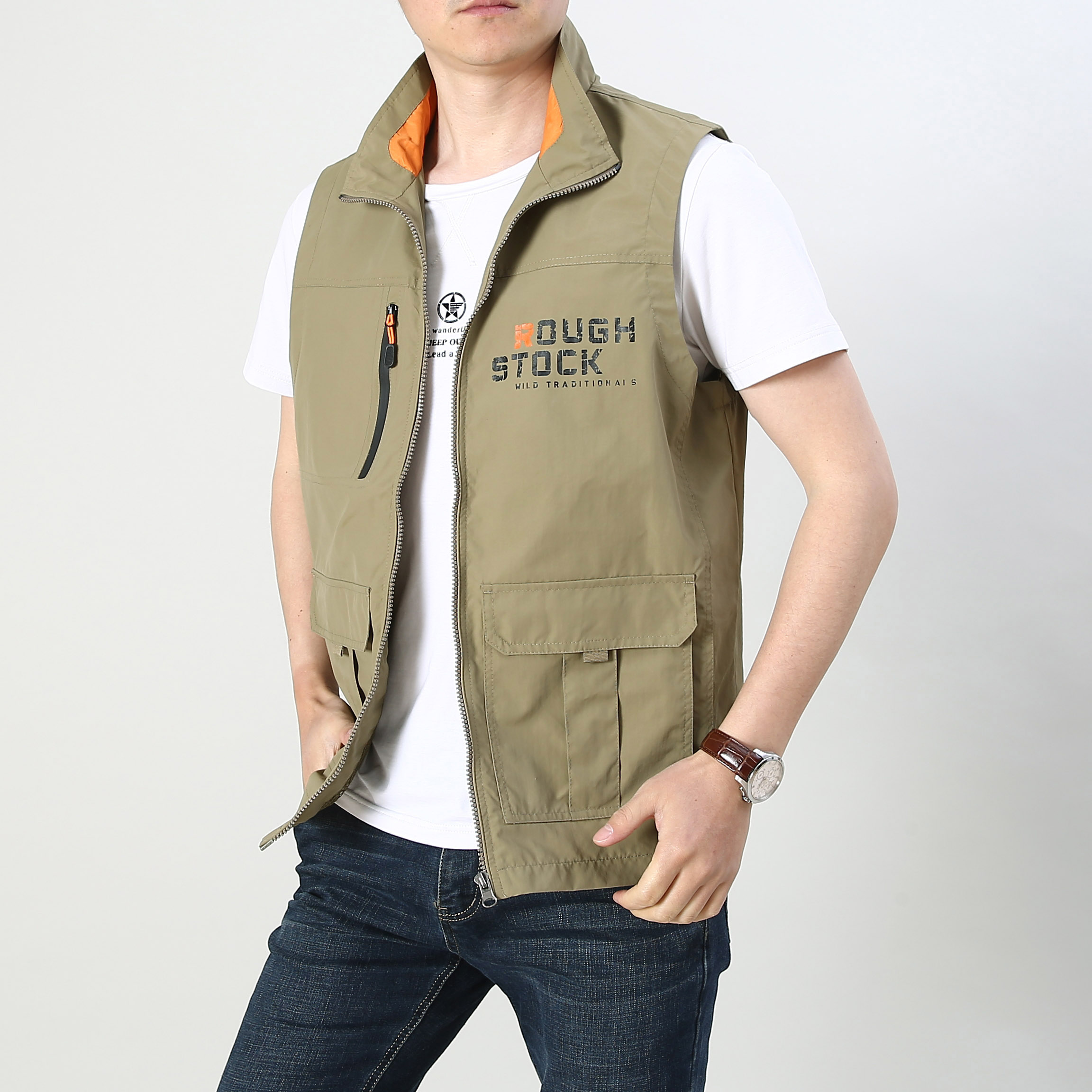 热销男装马甲背心 薄款