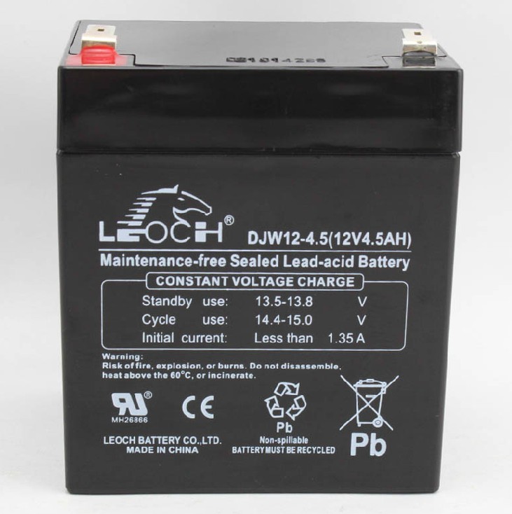 原装理士牌通力电梯轿顶蓄电池12v电瓶应急电源djw1245ah配件