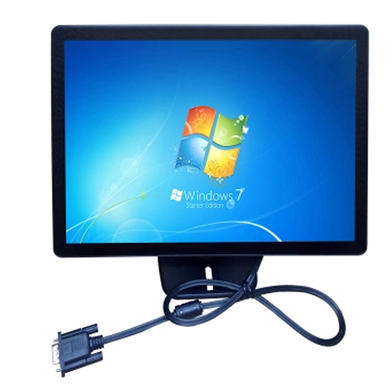 直销14寸液晶屏显示器收银机收款机通用液晶显示屏超市服装黑色