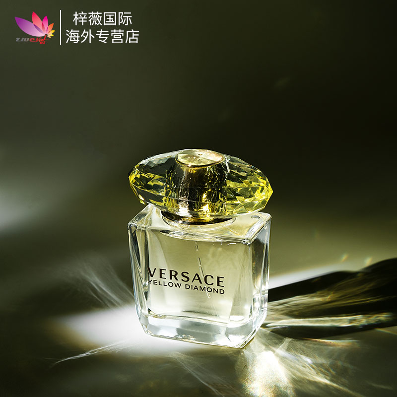 保税仓原装现货Versace范思哲香恋水晶晶钻粉钻女士淡香水50/90ml