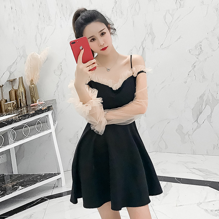 洋装小礼服名媛性感连衣裙特大码mm胖年会晚礼服女短款宴会冬|ruв категории Женская одежда, Cвадебные платья, платье/вечернее платье - от Buy2taobao.com для оказания профессиональной услуги покупки агента Taobao