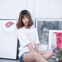 直播间专属福利！水原希子限量款T恤！小d秋款满1000送！