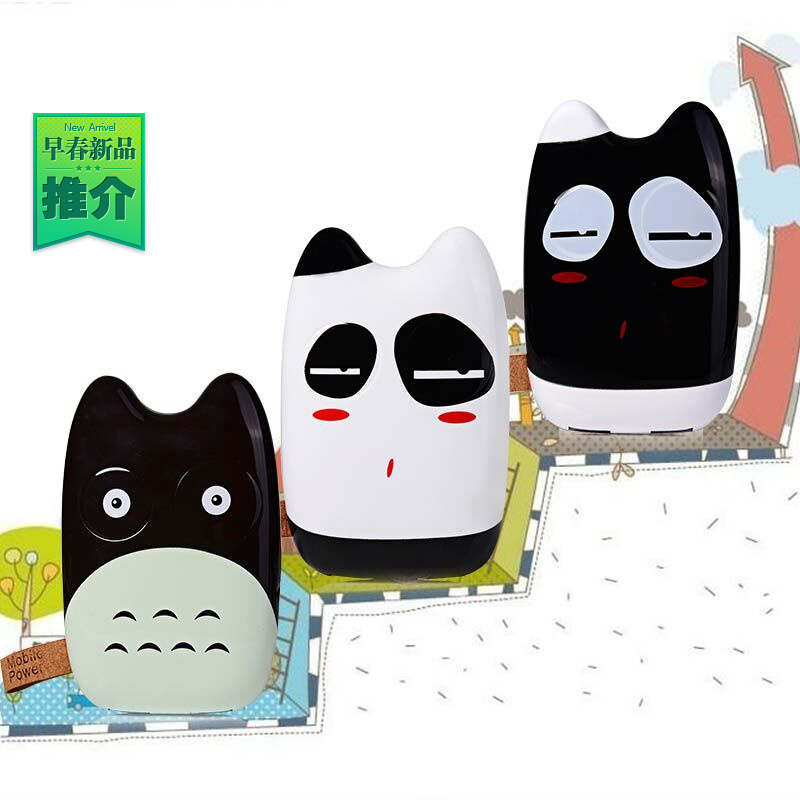 超萌创意卡通可爱龙猫 移动电源手机通用 礼品充电宝 可订制logo_2