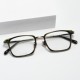 MASUNAGA V潮增永同款GMS-632TS经典纯钛板材套圈镜架近视眼镜框