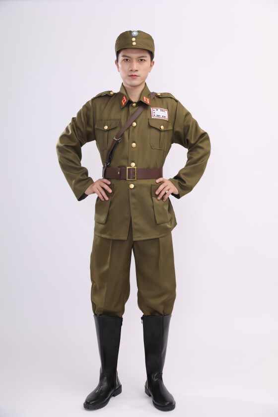 服装靴子已售1￥99折后价￥99淘宝新品军统国军制服黄埔军校剧本杀