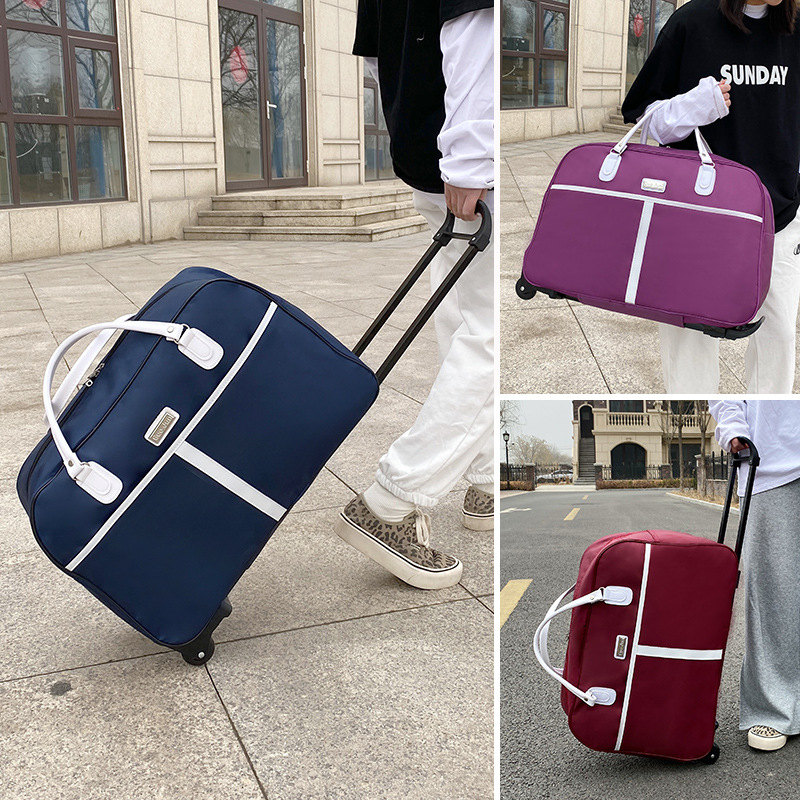 拉杆包旅游男女手提旅行袋大容量行李