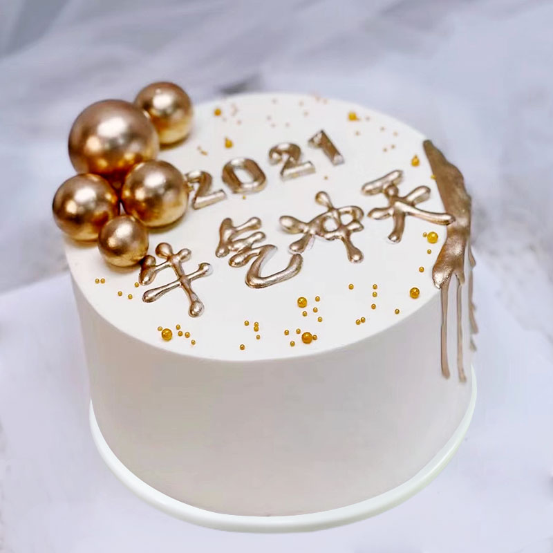 牛气冲天蛋糕模型2021网红新款简约仿真橱窗仿真水果