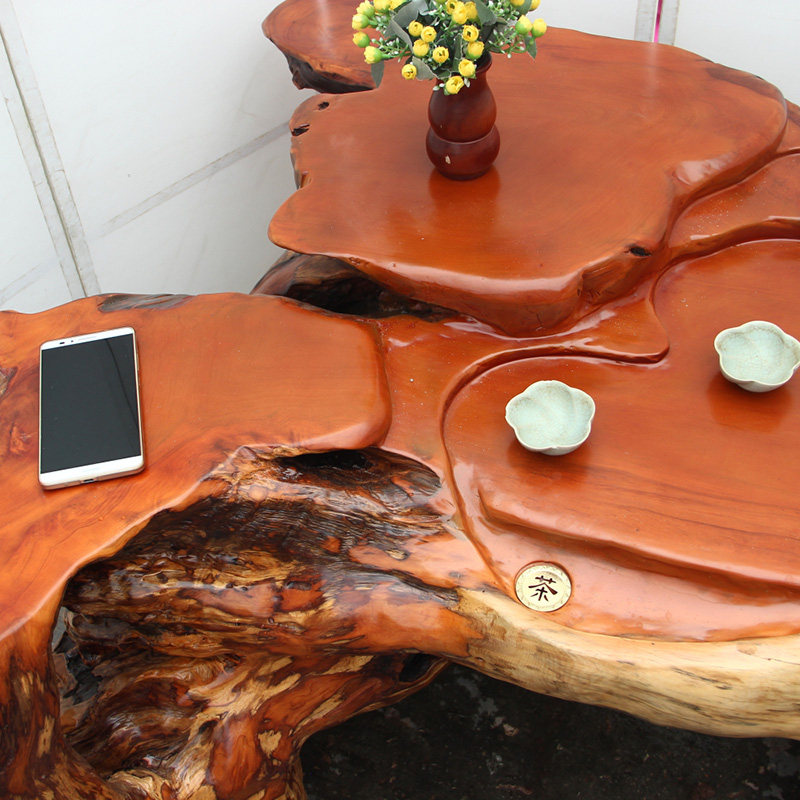 红豆杉 茶桌 随行精品茶台