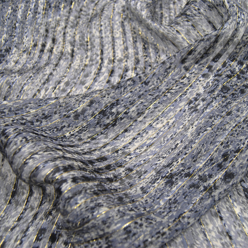 金线真丝缎条绡顺纡底连衣裙衬衫半身旗袍桑蚕海绵垫