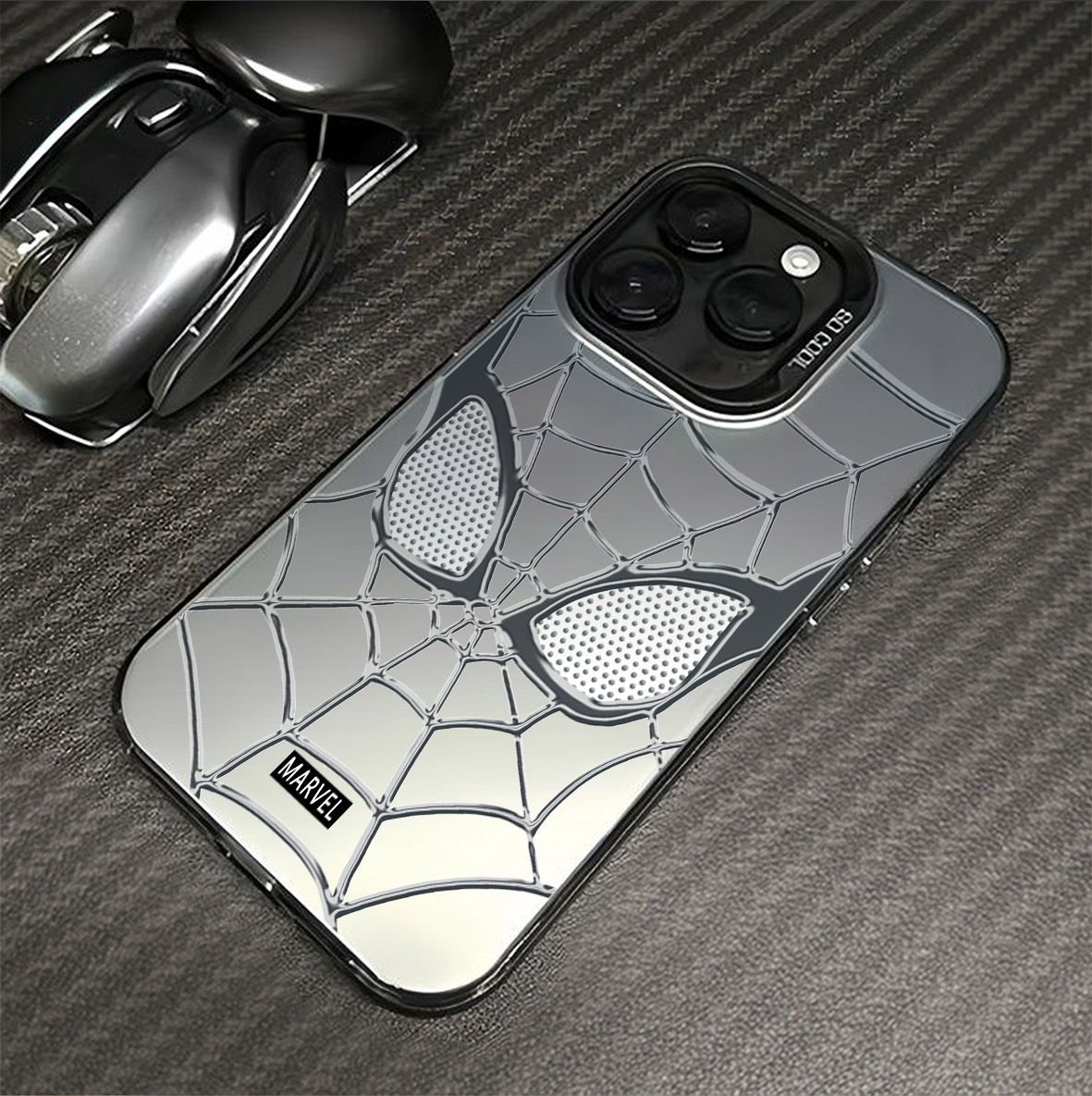创意蜘蛛侠适用于苹果15proma