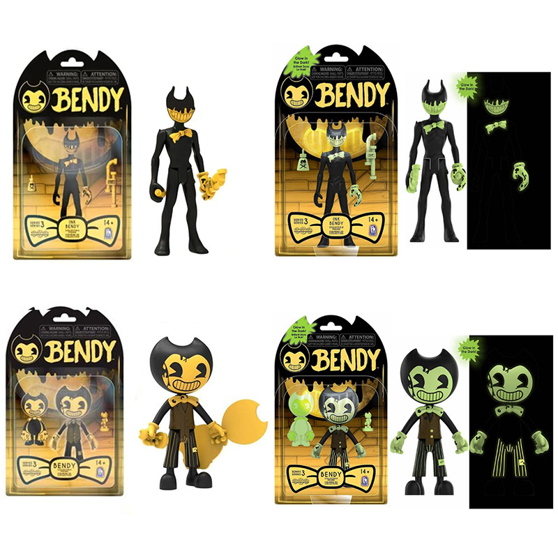 班迪与墨水机器bendy and the ink machine周边可动人偶手办潮玩
