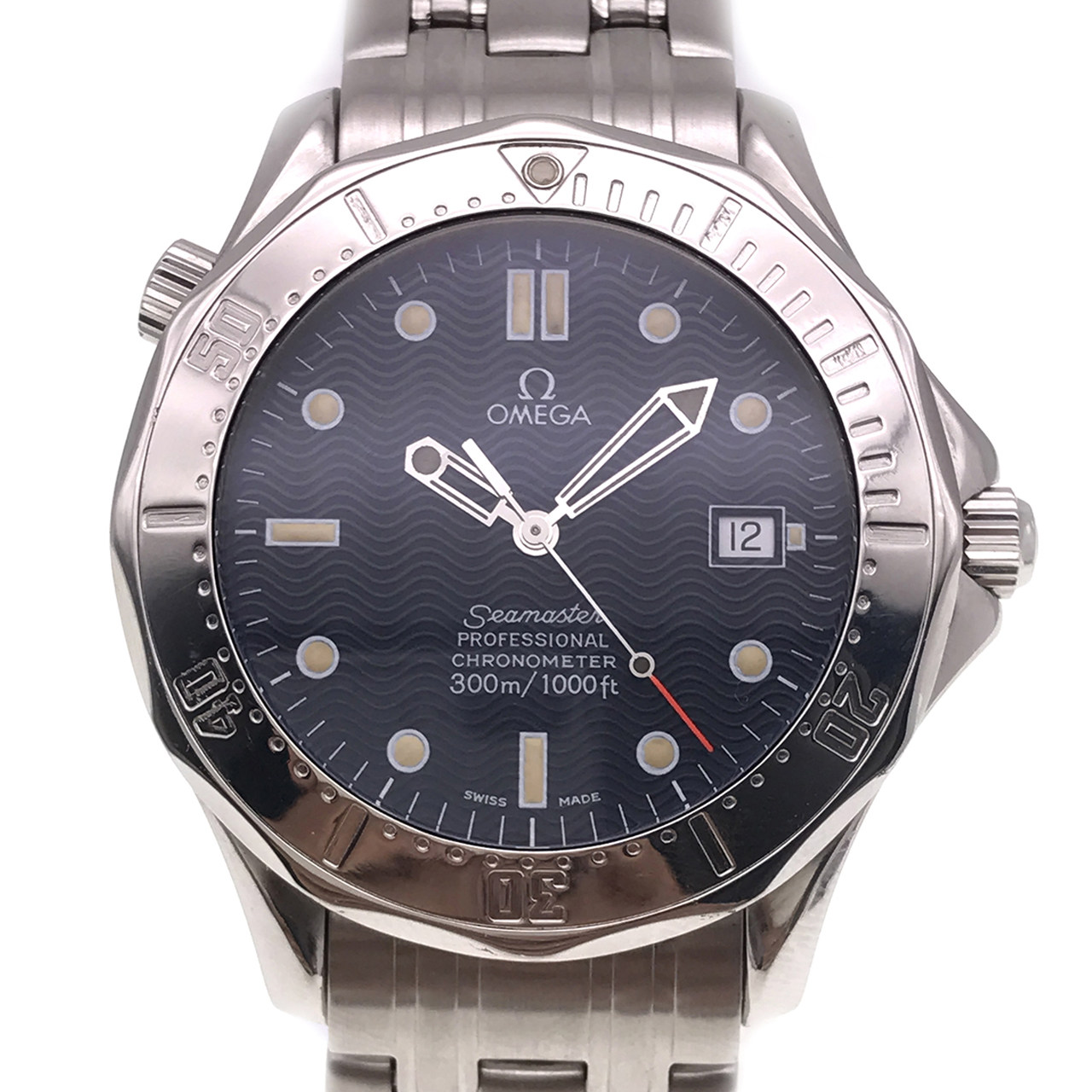 [9.0新]欧米茄海马系列夜光刻度自动机械男表