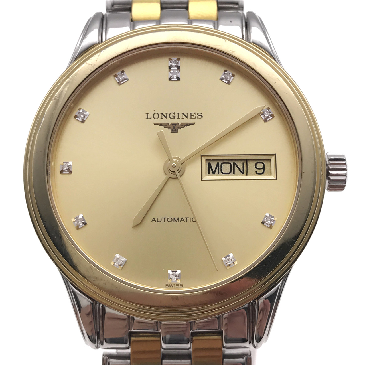 0新]浪琴军旗系列l4.799.3.37.7自动机械男表