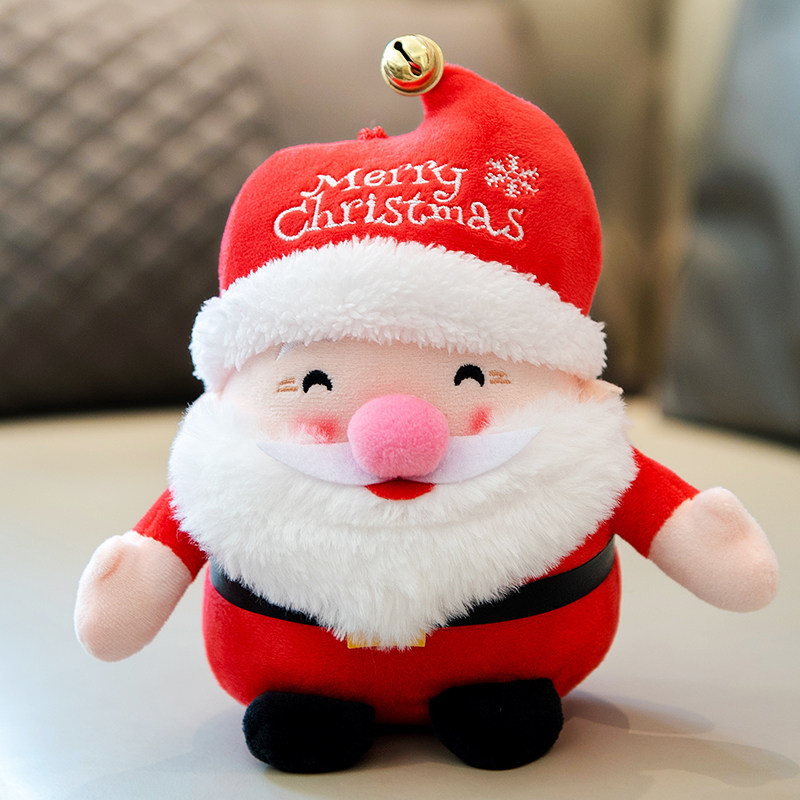 圣诞老人公仔毛绒玩具