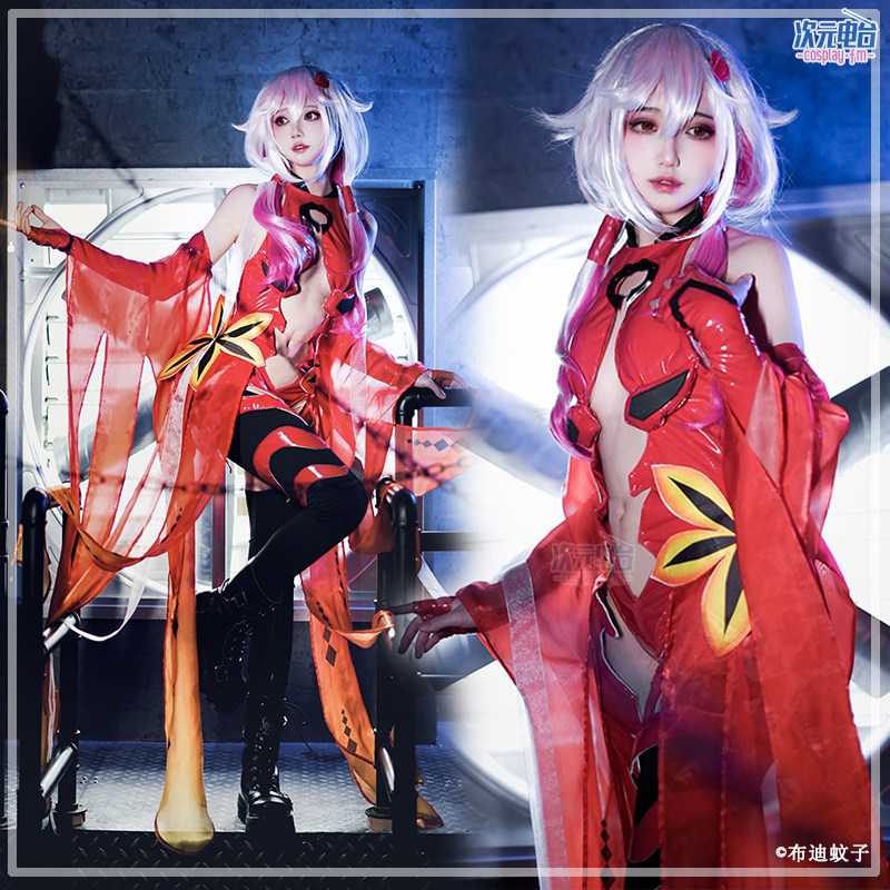 罪恶王冠cos楪祈金鱼装 战斗服cosplay套装女c服